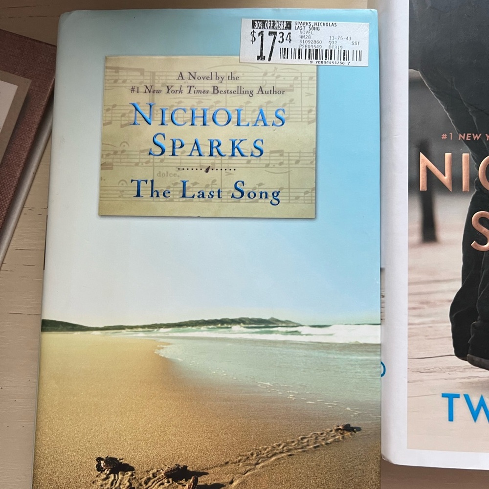The Last Song by Nicholas Sparks Hardcover